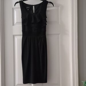 Elegant Black Sleeveless Dress